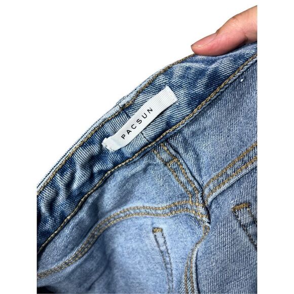Pacsun Distressed Mom Jeans Size 28 - Picture 9 of 11